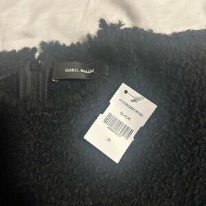Isabel Marant Gianili boucle peplum top / sweater size 36